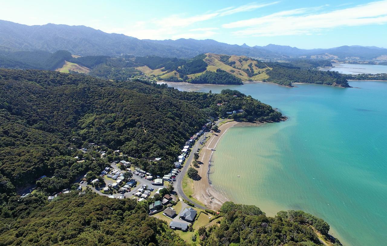 Oamaru Bay Tourist Park Otel Coromandel Dış mekan fotoğraf